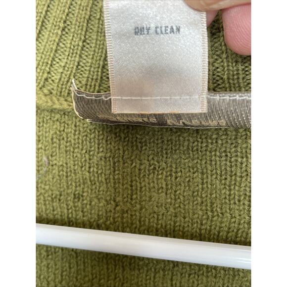 Vintage Studio Works Women's 100% Wool Cardigan Sweater Sz M Retro Lagenlook - Picture 10 of 12